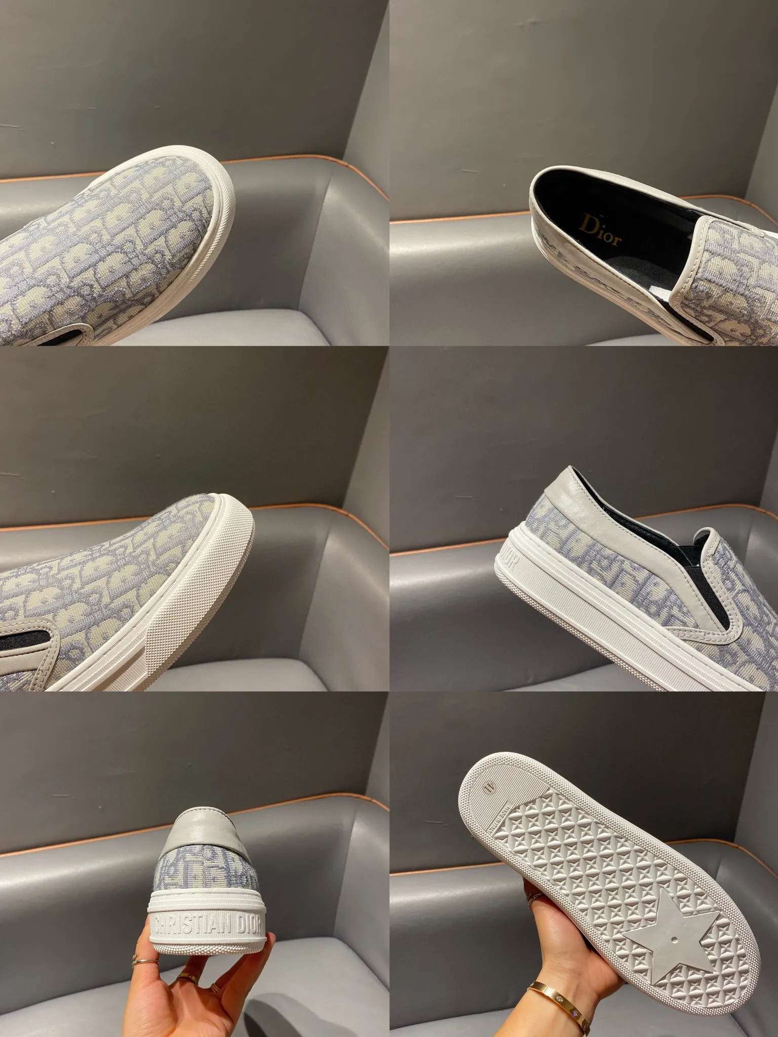 Factory price 340, Dior series casual shoes 👟🔥🕷🕷【Dior】Dior New casual men's shoes are launched in Hong Kong counters. Official website 1:1 production. Original Italian materials. Designed by European and American masters. Perfect shape to create counter quality, solid color rubber wear-resistant outsole and classic dazzling head! Super versatile and very comfortable. High-end without losing taste, fashionable and novel! ! Absolute focus! Code number: 38-45
